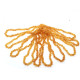 Unpolished Baroque Style Honey Color Amber Baby Teething Necklace 10pcs
