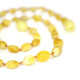 Polished Olive Style Milky Baby Teething Necklace
