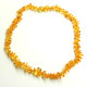 Polished Split Style Lemon Baltic Amber Teething Necklace