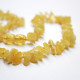 Polished Split Style Milky Baltic Amber Teething Necklace