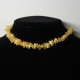 Polished Split Style Milky Baltic Amber Adult Healing Necklace