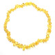 Polished Nuts Style Lemon Baltic Amber Teething Necklace