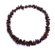 Raw Split Style Dark Cognac Teething Necklace