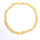 Raw Split Style Milky (ROYAL) Teething Necklace