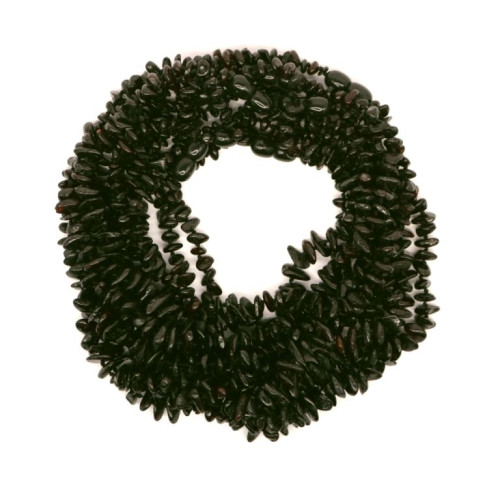 10 Polished Chips Style Cherry Amber Baby Teething Necklaces