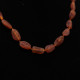 Unpolished Bean Style Cognac Baltic Amber Adult / Mom Necklace 