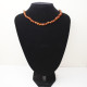 Polished Baroque Style Light Cognac Adult / Mom Healing Necklace
