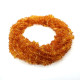 10 Polished Nuget Style Honey Color Baltic Amber Necklaces