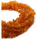 10 Polished Nuget Style Honey Color Baltic Amber Necklaces