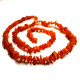 Raw Split Style Cognac Adult  Healing Necklace 