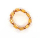 Stretch Honey Baltic Amber Ring