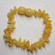 Polished Nugget Style Milky Baltic Amber Teething Bracelet / Anklet