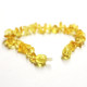 Polished Nugget Style Lemon Baltic Amber Teething Bracelet / Anklet