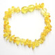 Polished Nugget Style Lemon Baltic Amber Teething Bracelet / Anklet
