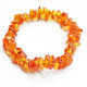 Nuts Style Honey Color Baltic Amber Teething Bracelet/Anklet