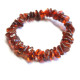 Polished Nuts Style Dark Cognac Baltic Amber Teething Bracelet / Anklet