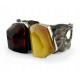 Unique silver bracelet with Baltic amber 