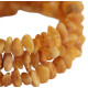 Royal Raw Baltic Amber Bracelet on Elastic Wire