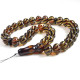 Luxury Ribbed Muslim Tasbih Maber Amber Prayer Beads 128.5 g 