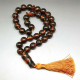Islamic Amber Prayer Beads (Misbaha / Tasbih) – Dark Cognac Baltic Amber (33 Beads)