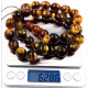 Islamic Pressed Round  Baltic Amber 33 Prayer Beads - Rosary Misbah 