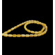 Natural Baltic Amber Tasbih  Misbaha - Muslim Prayer Beads with Tassel 205