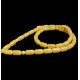 Natural Baltic Amber Tasbih  Misbaha - Muslim Prayer Beads with Tassel 206