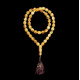 Natural Baltic Amber Tasbih  Misbaha - Muslim Prayer Beads with Tassel 210