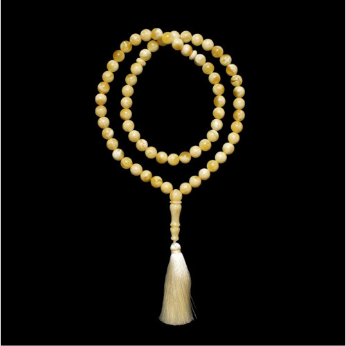 Natural Baltic Amber Tasbih  Misbaha - Muslim Prayer Beads with Tassel 211