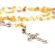 Honey Color Baltic Amber Christian / Catholic Rosary