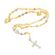Honey Color Baltic Amber Christian / Catholic Rosary