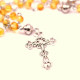 Honey Color Baltic Amber Christian / Catholic Rosary
