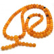 Tibetan Buddhist 108 9.9 mm Natural Genuine Baltic amber Prayer Beads Mala Mila Butterscotch color