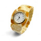 Royal White Baltic Amber Watch with Quartz Movement