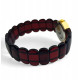 Exclusive Cherry Red Baltic Amber Wristwatch.
