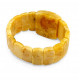 Egg Yolk Baltic Amber Wristwatch with Quartz Movement