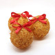 Amber Christmas Tree Ornament "Amber glow" 8 cm box of 12 pieces
