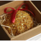 Amber Christmas Tree Ornament "Amber glow" 8 cm box of 12 pieces