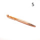 Pen with Metal Elements and Baltic Amber (Set of 10 pcs)