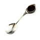 Exclusive Sterling Silver (925) Spoon with Natural Baltic Amber