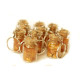 10 pcs Key-ring With Amber In The Bottle
