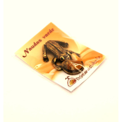 2026 year Chinese Money Frog With Baltic Amber