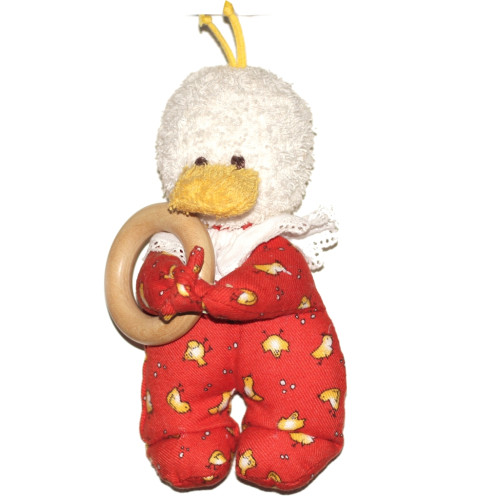 Kathe Kruse - Duck Grabbing Ring Toy