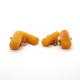 Vintage Russian Soviet Union Egg Yolk Butterscotch Baltic Amber Cufflinks 100