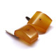 Genuine Vintage Russian Soviet Union Egg Yolk Butterscotch Baltic Amber Cuff links 75