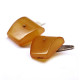 Genuine Vintage Russian Soviet Union Egg Yolk Butterscotch Baltic Amber Cuff links 75