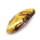 Antique Vintage USSR Period Butterscotch Baltic Amber Brooch 19