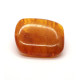 Antique Vintage USSR Period Cognac Color Baltic Amber Brooch / Pin 21