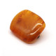 Antique Vintage USSR Period Cognac Color Baltic Amber Brooch / Pin 21
