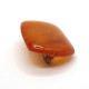 Antique Vintage USSR Period Cognac Color Baltic Amber Brooch / Pin 21